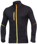 Megztinis su užtrauktuku CREATRON juodas