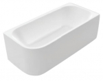 Balteco Leon vonia, 1800x800 mm de&scaron;ininė matinė balta LEON MAT R