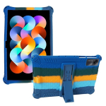 &bdquo;Popit&ldquo; Bubble Kickstand mink&scaron;to silikono (TPU) dėklas - mėlynas (Redmi Pad SE 11")