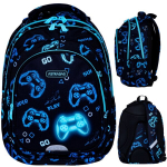 Mokyklinė kuprinė trijų skyrių 27L Astra BAG AB300 GO PLAYING