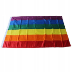 Vėliava LGBT, įvairių spalvų, 90x150 cm