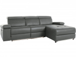 Trivietė sofa Loft Rayland, pilka