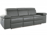 Trivietė sofa Loft Rayland, pilka