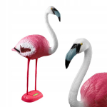 Sodo figūrėlė Sodo puo&scaron;mena Flamingo 80cm