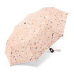 "Benetton" sulankstomas skėtis su mini dangteliu Automatinis atidarymas Gėlės Abrikosų rožinė druska 59024 benetton flowers pink salt