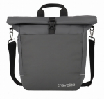 Dviračių krep&scaron;ys Travelite Basics Combi, pilkas
