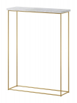 Stalas-konsolė ADRK Furniture Sili, auksinis/pilkas
