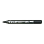 Pilot 100 Nuolatinis juodas žymeklis 1 mm plonas