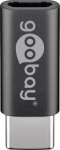 Adapter Usb-c į Microusb Goobay, juodas