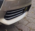 Audi A4 B8 - CHROM GRILL bamperio lipdiniai
