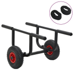 Baidarės vežimėlis, aliuminis, 90kg