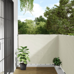 Privatumo suteikianti sodo pertvara, balta, 400x120m, pvc