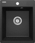 Granitinė virtuvinė plautuvė Deante Corio, ZRC_2103, Graphite