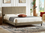 Lova Signal Meble Savana Velvet, 160x200 cm, smėlio