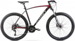 Dviratis Romet Mustang M7.1 27.5" 2023, juodas/raudonas