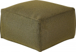 Beliani MUKKI alyvuogių žalia pufas &ndash; modernus audinio pakojis