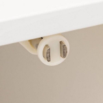 5five - baltas "natur&eacute;o" praustuvas po stalvir&scaron;iu