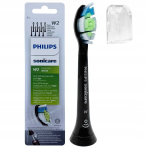 Elektrinio dantų &scaron;epetėlio antgalis "Philips Diamond Clean" juodas antgalis HX6061/13 su HX6068/13