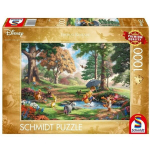PUZZLE 1000 GABALŲ DISNEY: KAI&Scaron;IUS L'OURSON