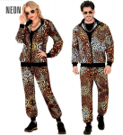 &bdquo;LEOPARD ANIMALIER PARTY FASHION SPORTINIS KOSTIUMAS&ldquo; (striukė, kelnės)