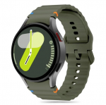 TECH-PROTECT SILIKONINIS SPORTINIS SAMSUNG GALAXY WATCH 4 | 5 | 5 PRO | 6 | 7 | FE ARMY GREEN