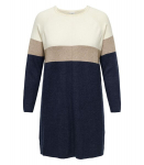 Only Carmakoma moteri&scaron;ka megzta suknelė 15183362*02, nat/smėlio spalvos