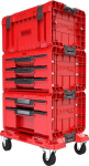 Qbrick Pro Drawer Workshop Set 4 Raudonas