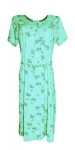 Suknelė moterims, &scaron;viesiai žalia, XXXL/XXXXL