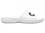 Crocs Classic Graphic Slide Moteri&scaron;kos &Scaron;lepetės White