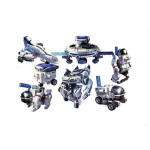 Robotas konstruktorius SOLAR SPACE FLEET 6*1
