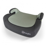 Automobilinė kėdutė/paauk&scaron;tinimas BabyGo Booster i-Size, 22-36 kg, Green Melange