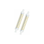 LED juostelės, 10 W 118 mm R7s LED lemputė, &frac12; pritemdoma, 3000 K, 100 W ekv.
