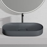 Konglomerato praustuvas IRIS 71 CM GREY MATT
