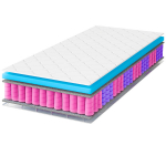 Matracas 90x200 ki&scaron;eninis antialerginis 14 cm su užvalkalu H3 Borys Kids