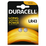 Elementai Duracell LR43 2vnt.