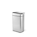 Simple Human &scaron;iuk&scaron;lių dėžė &bdquo;Touch-Bar Slim&ldquo;, 40l