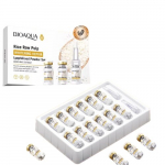 Ryžių žaliavos mink&scaron;tinimo fermentų serumas su hialurono milteliais ir lizocimo tirpalu Bioaqoua BQY, 12x3ml