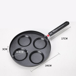 Virtuvės baldai-Maifan Stone Non-stick Egg Pan | Keturių puodelių daugiafunkcinė keptuvė | Suderinamas su visais &scaron;ilumos &scaron;altiniais