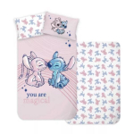 Vaiki&scaron;kas patalynės komplektas Disney Lilo and Stich, 100 &times; 135 cm., 40&times;60 cm., 2 dalys