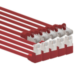 1attack.de Cat.6 tinklo kabelis (sftp Pimf) 1000mbit/s Rj 45, 90 laipsnių kampo jungtis, suderinama su Cat5 Cat5e Cat6 Cat6a Cat7 Cat7a Cat8