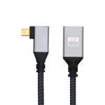 Micro Hdmi į Hdmi kabelis, 90 laipsnių kampu, 4k