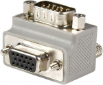Startech.com vga į vga kabelio adapteris, 2 tipo, stačiu kampu - m/f