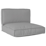vidaXL Pallet pagalvių rinkinys 2 pcs Pilka Oksfordo audinys