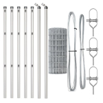 Euro tvora su 13 stulpelių 0.4x25 m cinkuoto plieno