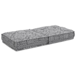 Modulinis Pufas &Scaron;viesiai Pilkas 70x70x36 cm Audinys
