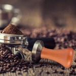 Guidre kavos grūstuvas, espresso grūstuvas, kavos grūstuvas pagamintas i&scaron; nerūdijančio plieno, įskaitant grūstuvų kilimėlį, skirtas tobulam espresso barista įrankiui, dizaino kavos grūstuvų rinkinys, grūstuvas 51 mm, skirtas kavinėms ir kavai