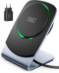 Iniu indukcinė įkrovimo stotelė [15 w, skirta magsafe], suderinama su iphone 16/15 pro max/plus iphone 14/13/12, belaidžio įkroviklio stovas, greitas įkrovimas, efektyvus au&scaron;inimas, belaidis įkroviklis