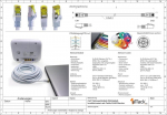 1attack.de Cat.7 tinklo kabelis, Cat7 ethernet kabelis, tinklo / interneto / Dsl / modemo / mar&scaron;rutizatoriaus / &scaron;akotuvo patch kabelis, Lan kabelis, neapdorotas kabelis, 10 Gb/s (sftp Pimf), rinkinys: patch kabelis su Rj 45 jungtimi, Cat.6a 2m