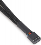 3 vnt. Pwm ventiliatoriaus skirstytuvo laidas (3/4 pin) 1 į 2