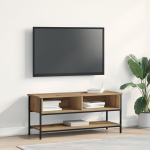 TV Spintelė Amatininkų ąžuolas 100x35x45 cm Dirbtinė mediena ir plienas